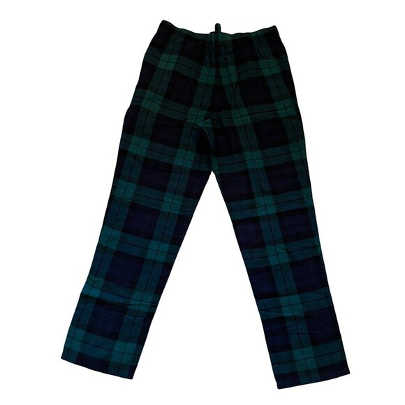 J. Crew Flannel Pajama Pants in Green Medium New Mens - Picture 3 of 6